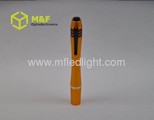high power led pen light torch doctor pen lights yellow
