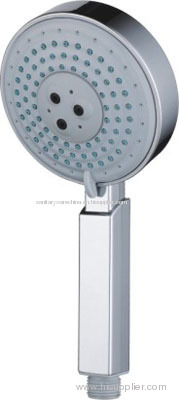 Square Handle Design Hand Held Shower Works In High Pressure