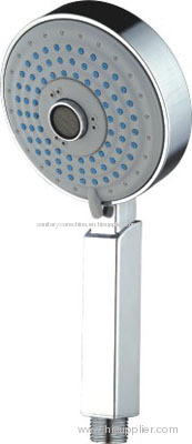 Square Handle Style Hand Held Showers With Rainfall Shower