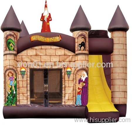 NEW inflatable bouncy castle with slide