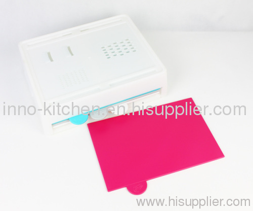 Index Color Coded Chopping Board Set
