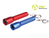 1 super bright blue moon small zooming keychain mini led flashlight