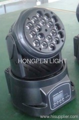led beam Disco Light 18x 3W Cree RGBW LED Stage Beam Wash Light