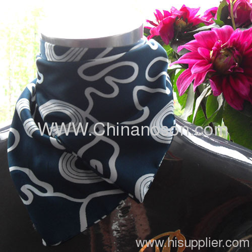 100% satin magic scarf gradual change silk CSNO-01