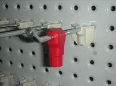 Security Display Hook with Stop Lock