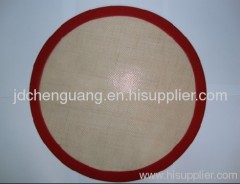 round shaped silicone baking mat