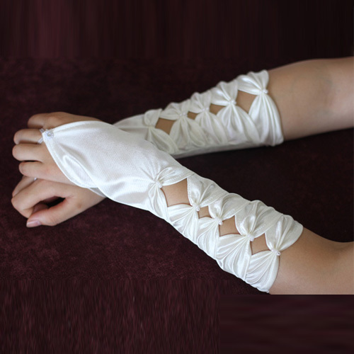 Satin Bridal Gloves