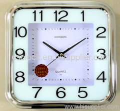 Square deocrative wall clock