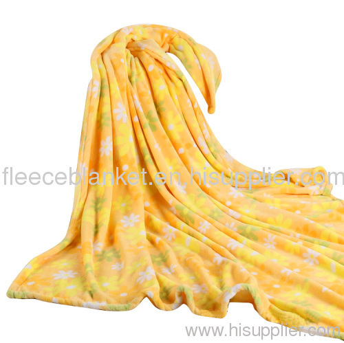 100% polyester coral fleece blanket