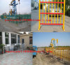 Security mesh fences with barriers/ polyrope electric fence