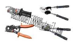 Manual cable cut/ratchet cable cutter