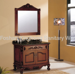 Antique bathroom cabinets China Manufacturer | Solid wood bathroom cabinets Foshan Danfengbailu