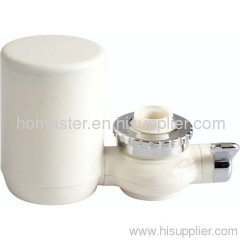 Home use faucet water filter