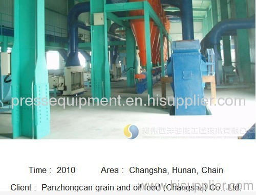 Panzhongcan 50T/D camellia seed pressing production line