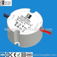 3W Round led driver supply with CE