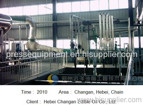 Hebei Changan 100T/D corn oil dewaxing production line