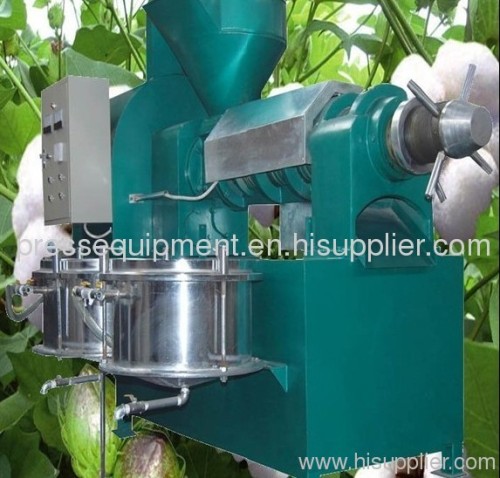 Cotton seed oil processing machine