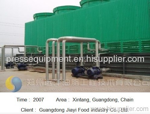 Guangdong Jiayi 300T/D palm oil fractionation, 200T/D high-grade oil refining, deodorization production lines