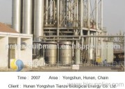Hunan Yongshun Tianze 50T/D biodiesel production line