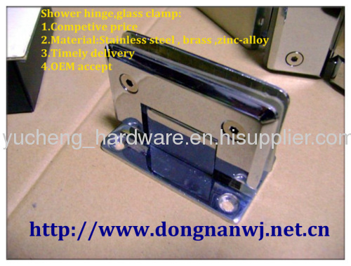 shower hinge