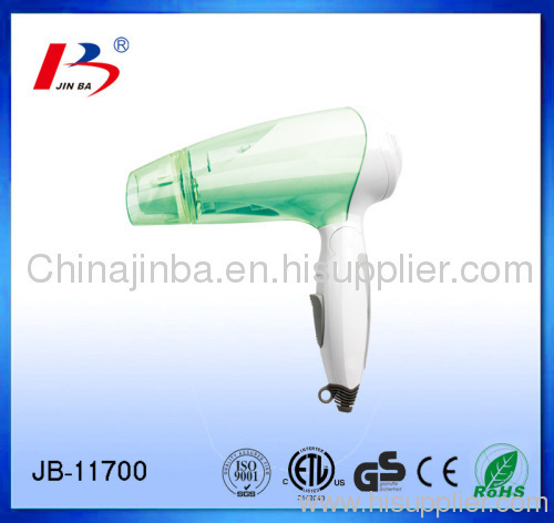 JB-11700 Ceramic Travel Hair Dryer