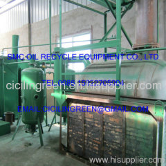 Used Black diesel engine oil recycling machine