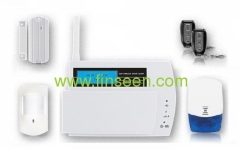 868MHz LCD display GSM burglar alarm system FS-AM211