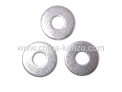 Flat round stainless steel washer washer