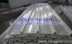 Fiberglass corrugated roofing tile with good price