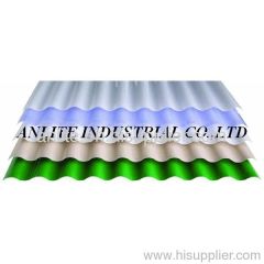 FRP corrugated roofing sheet for steel structure with competitive price