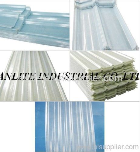 FRP transparent roofing sheet for steel structure with competitive price
