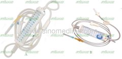 Disposable Pediatric Infusion Set With Burrete/Microdropper