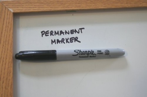 Why Are Permanent Markers Permanent?