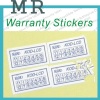 Custom warranty void security stickers for electronics
