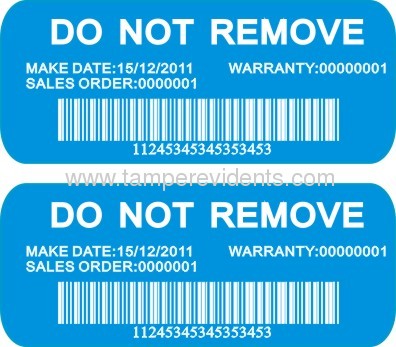 security barcode stickers