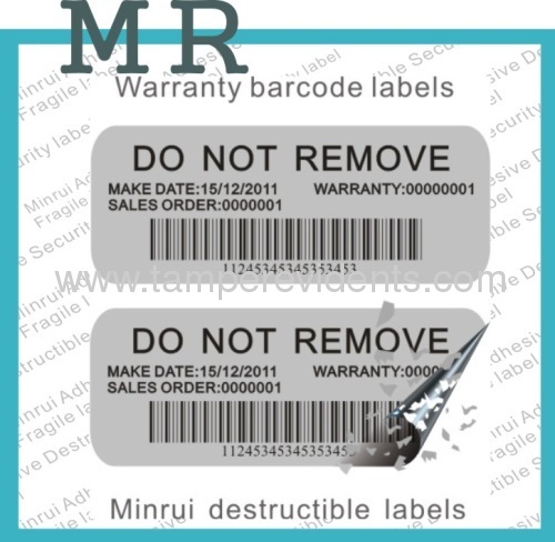 security barcode labels