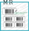 High quality security barcode label