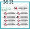 Costom security barcode labels roll