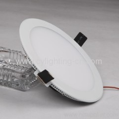 12W Die-casted aluminum Φ200×46mm Super Thin White Round LED Down Light