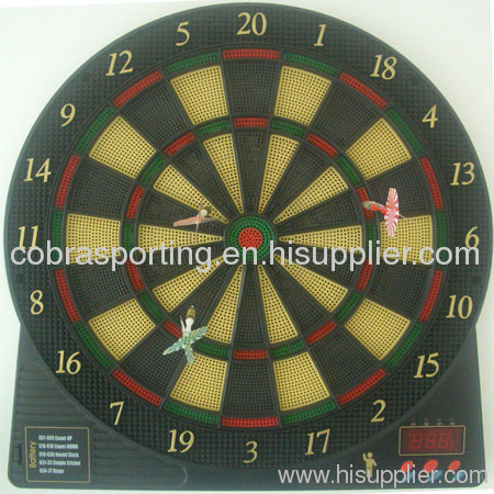 electric dart & plastic dartboards & dart with dry battery