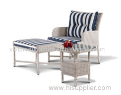 Poly Rattan Table Set