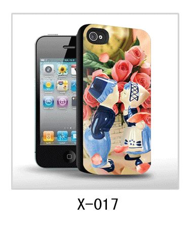 iPhone4 covers 3d pc case rubber coated