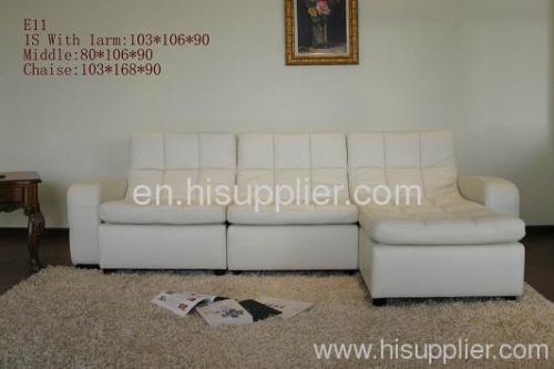 Double seat and chaise sofa