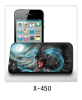 wolf picture iPhone4 3d case,pc case rubber coated,multiple available