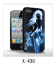 Woman picture 3d case iPhone4,pc case rubber coated,multiple colors available