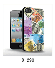 money picture iPhone cover with 3d picture,pc case rubber coated,multiple colors available