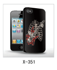 3d skull picture iPhone case