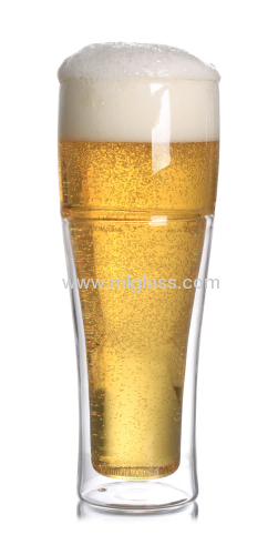 500ml Glass beer mug