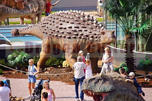 amusement dinosaurs