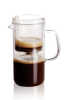Heat resistant glass french press coffee pot
